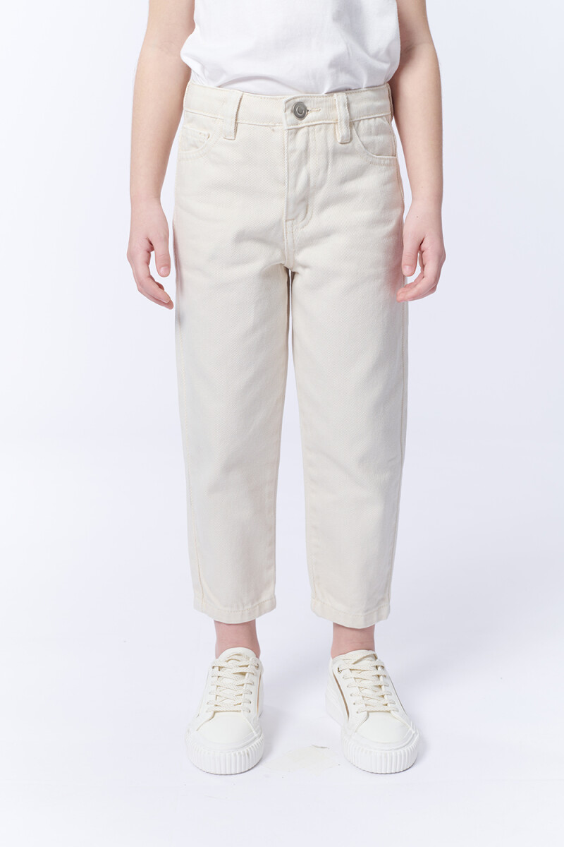 Pantalón Jean Slouchy - Crudo 