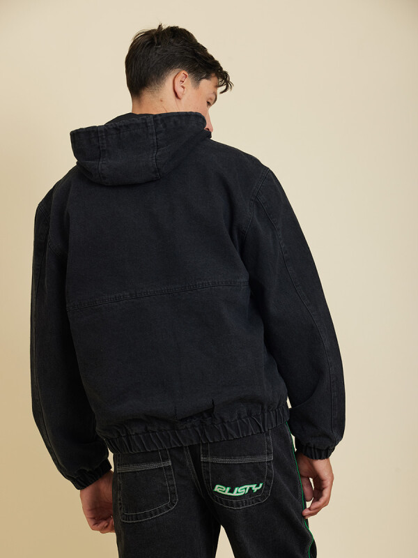 CAMPERA JEAN LUZO RUSTY Negro