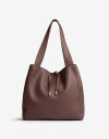 Shopper Basicos Shopper Con Bolso Chocolate - Marron Chocolate