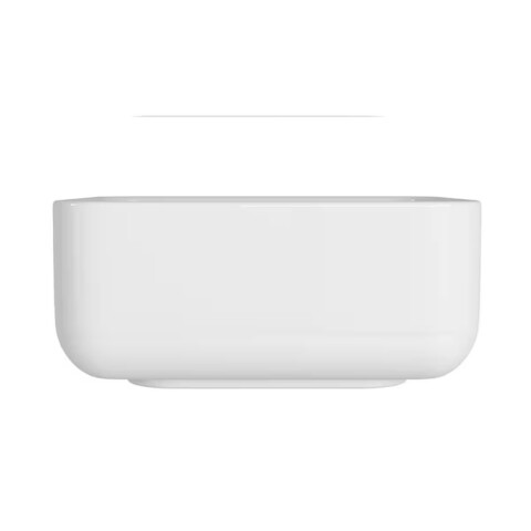 Bacha de apoyo Cuadrada 30 cm blanca brillante Deca Bacha De Apoyo Cuadrada 30 Cm Blanca Brillante Deca