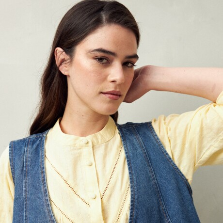 CAMISA NEREA Manteca