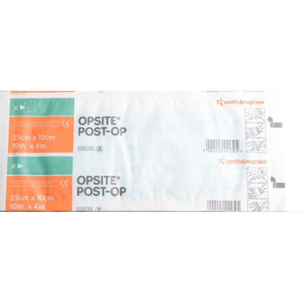CURITON IMPERMEABLE OPSITE 25 X 10 CM. única