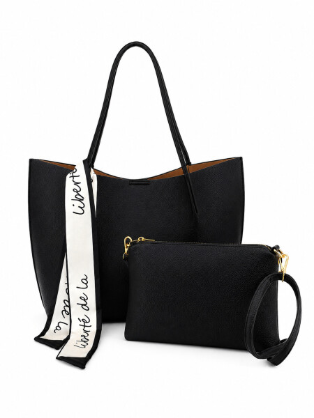 CARTERA HALO NEGRO