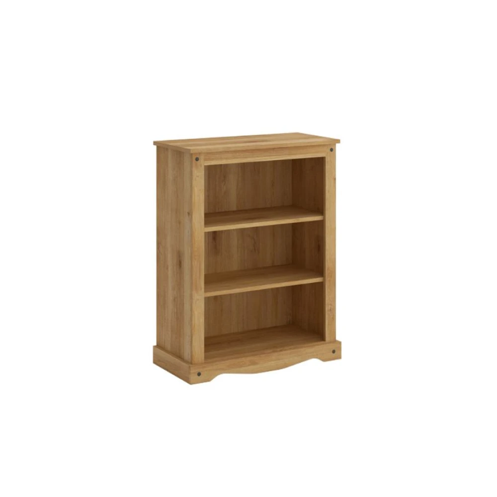 Biblioteca Estantería Madera Maciza Linea Mexicana Natural