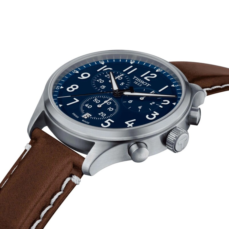 Reloj Tissot Chrono XL Vintage T1166171604200 correa de cuero para hombre Reloj Tissot Chrono Xl Vintage T1166171604200 Correa De Cuero Para Hombre