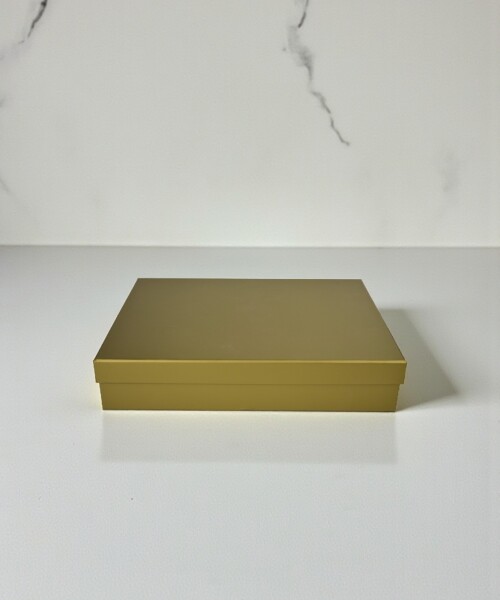 Caja Rigida 26 x 35,5 x 7 DORADO