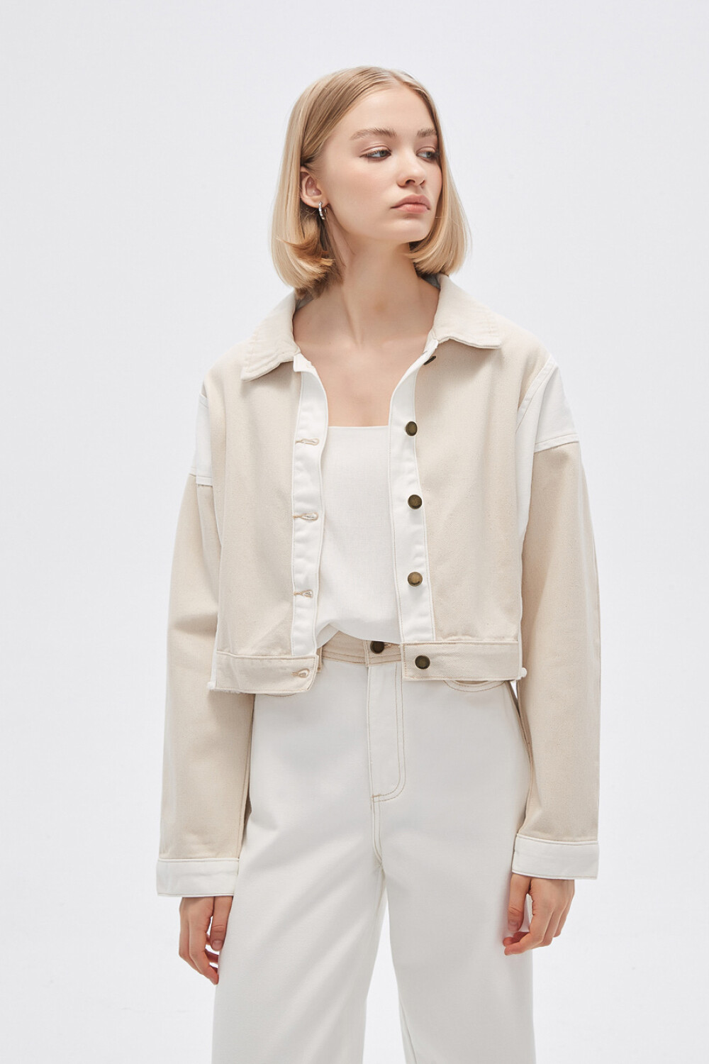 Campera Trenca Estampado 1