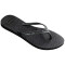 Sandalias de Mujer Havaianas Fantasia Gloss Negro - Gris