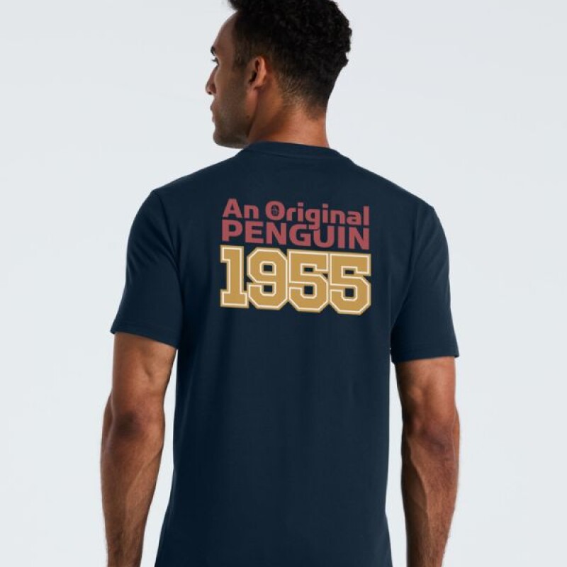 Remera Jrsy Graphic Tee Hd 1955 Penguin Azul