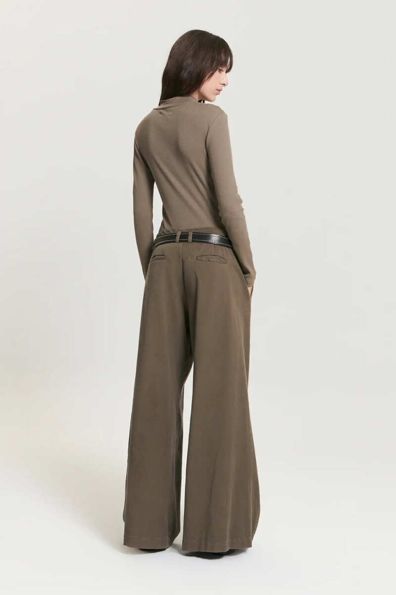 PANTALON ANCHO AMIRA Vison