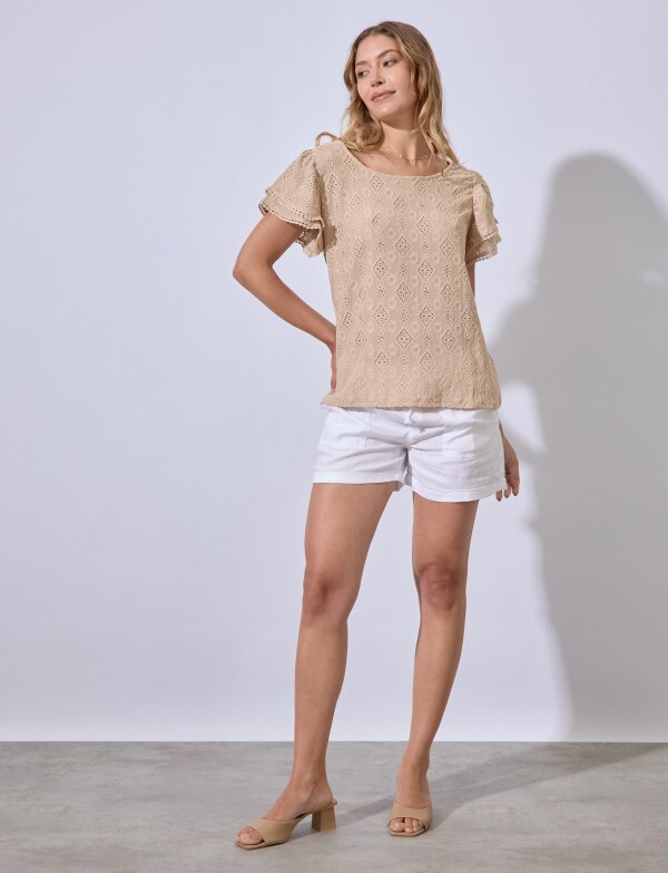 Blusa Calada BEIGE