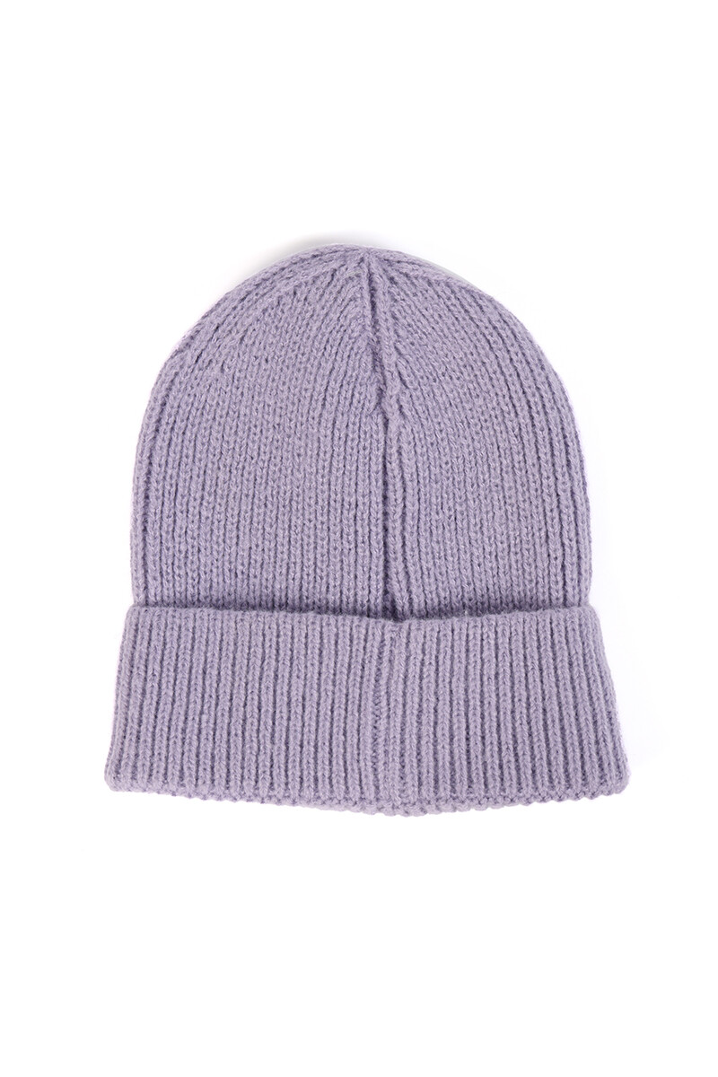 Gorro tejido Rio Lila