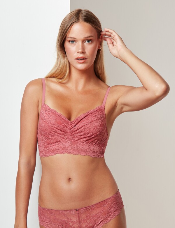 Bralette Butterfly ROSA OSCURO