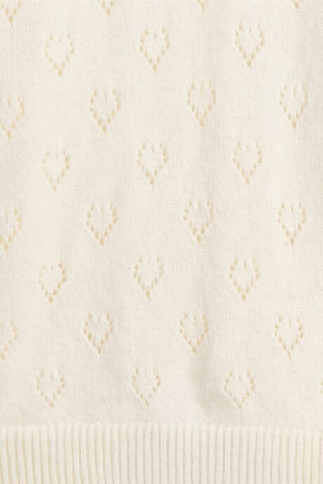 Buzo Cashsoft Toddler Niña Ivory Frost