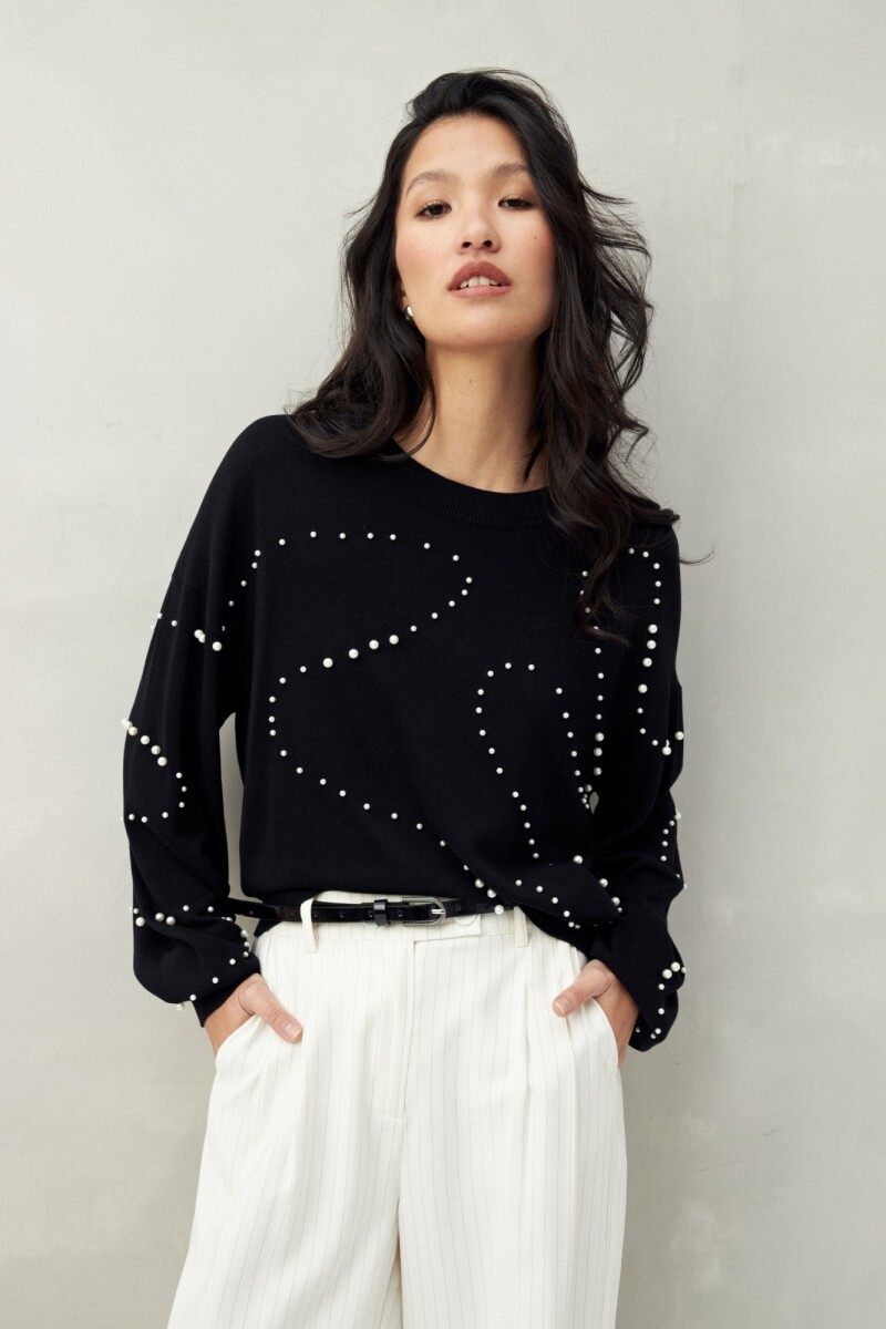 SWEATER BETTY Negro