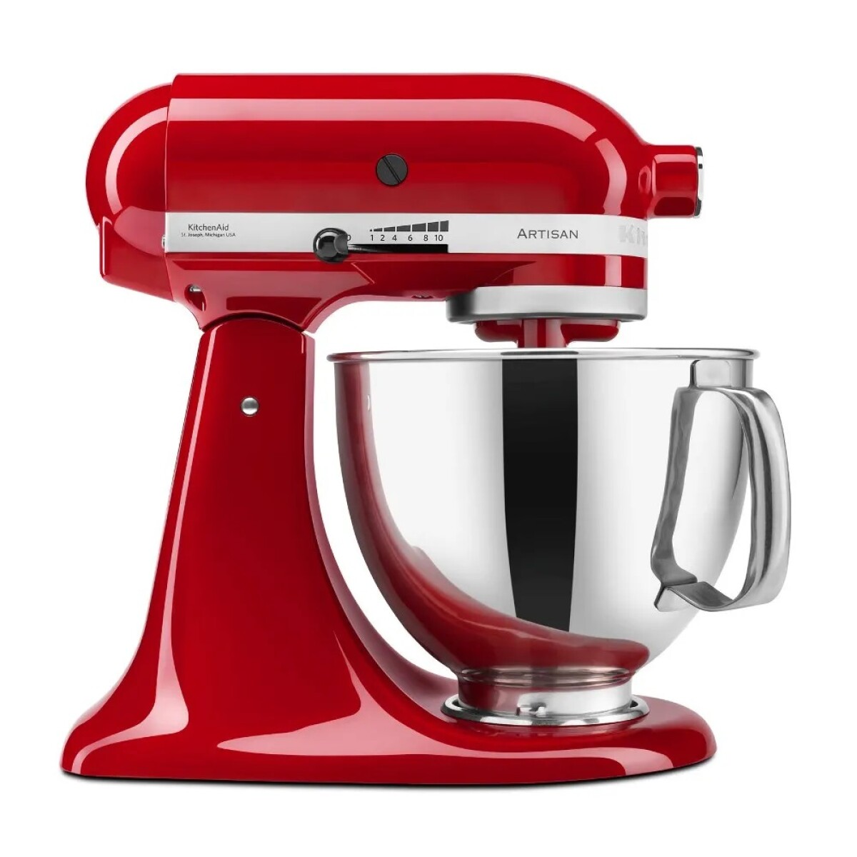 Batidora Planetaria Artisan 4.8 litros Roja KitchenAid - ROJO 