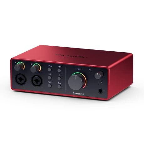 INTERFAZ DE AUDIO FOCUSRITE SCARLETT 4I4 4TH GEN INTERFAZ DE AUDIO FOCUSRITE SCARLETT 4I4 4TH GEN