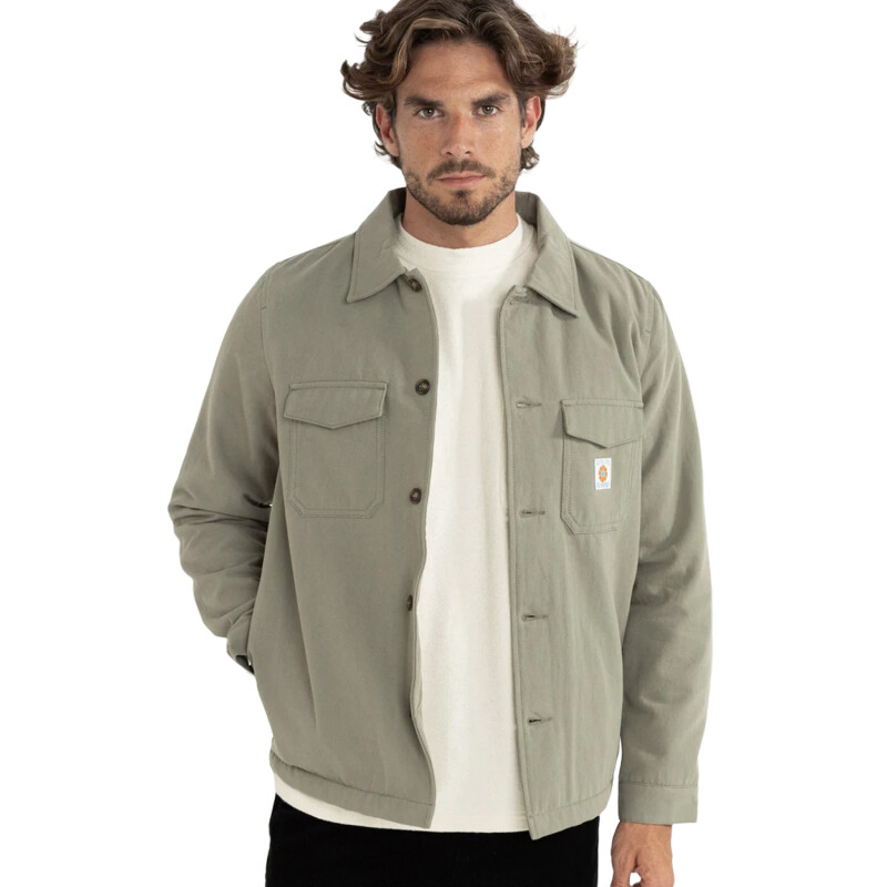 Camisa Rhythm Sherpa Lined Work - Verde Camisa Rhythm Sherpa Lined Work - Verde