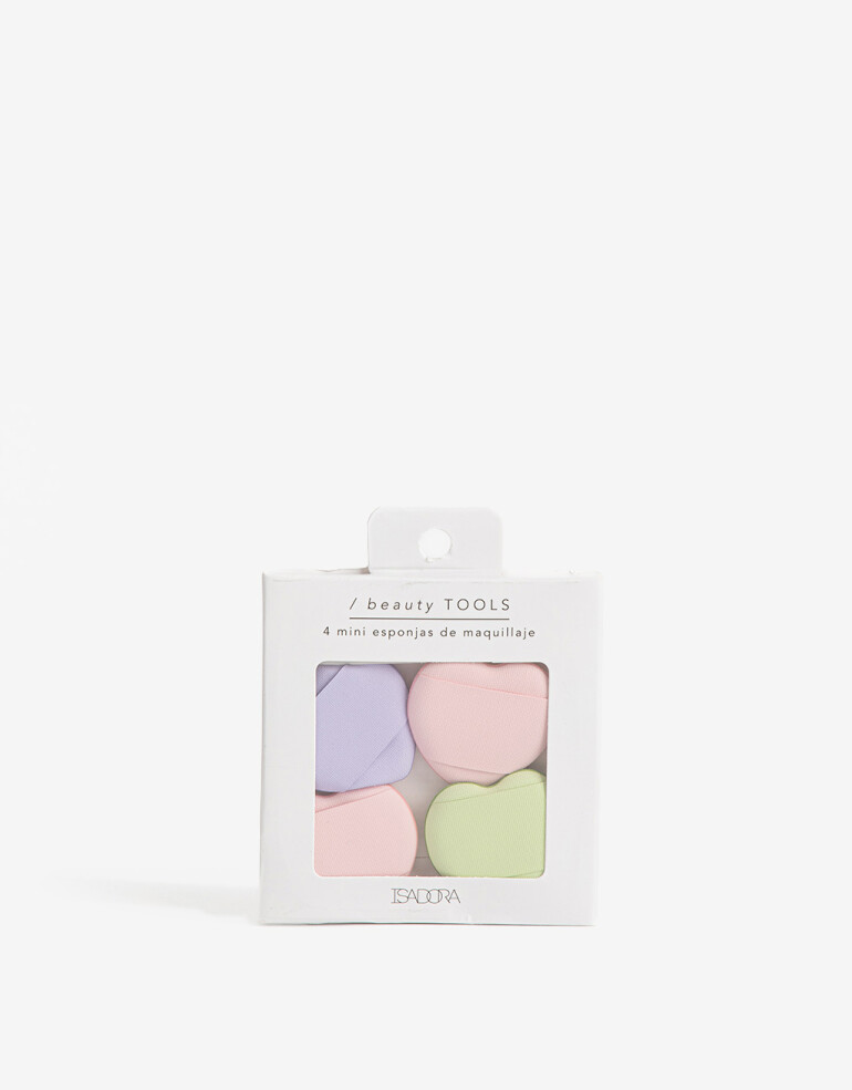 Brochas y Aplicadores varios Set De Mini Esponjas De Maquillaje - Combinacion Bicolor