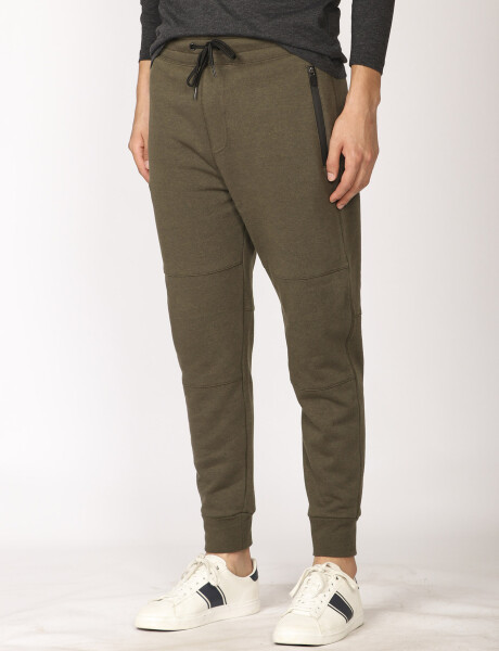 080910 PANTALON JOGGING Verde Medio