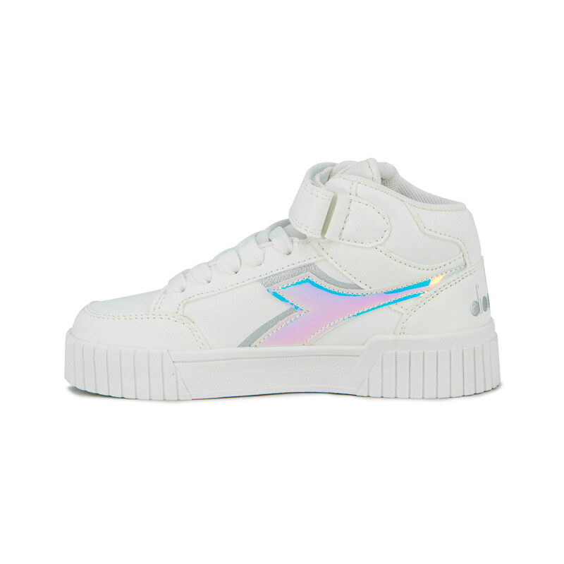 Diadora Bampu Lifestyle Niños Blanco-holografico Blanco-holografico