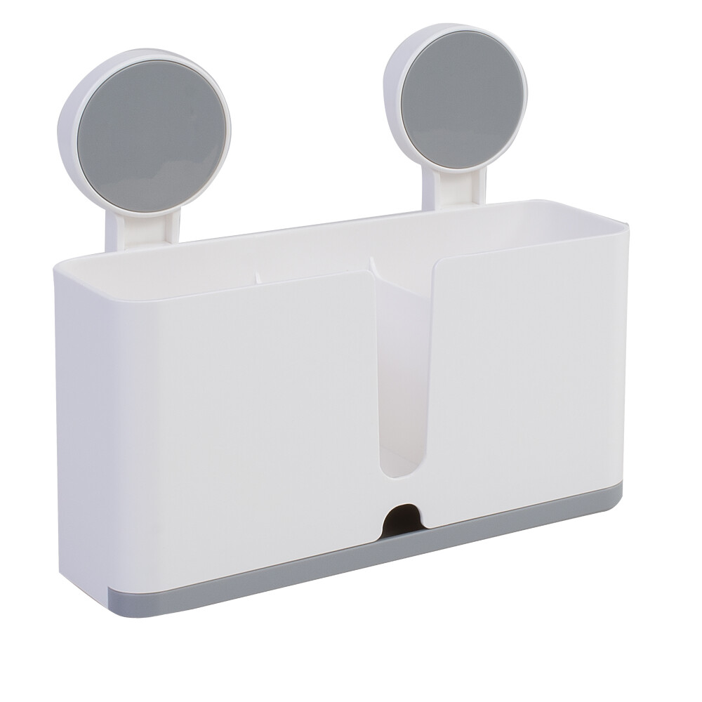 PORTA CEPILLOS POLIPROPILENO BLANCO BAÑO