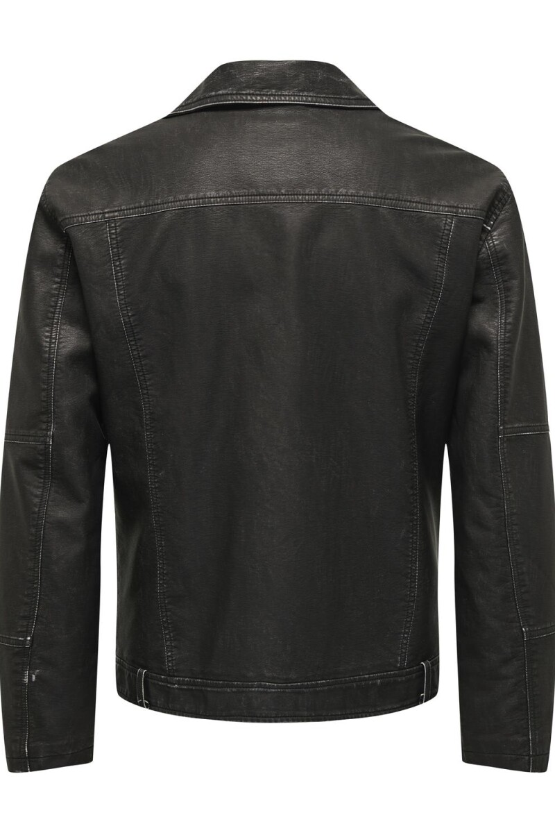 BIKER JACKET LEE Black