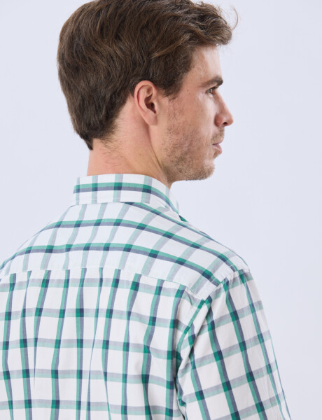 CAMISA CUADROS Verde