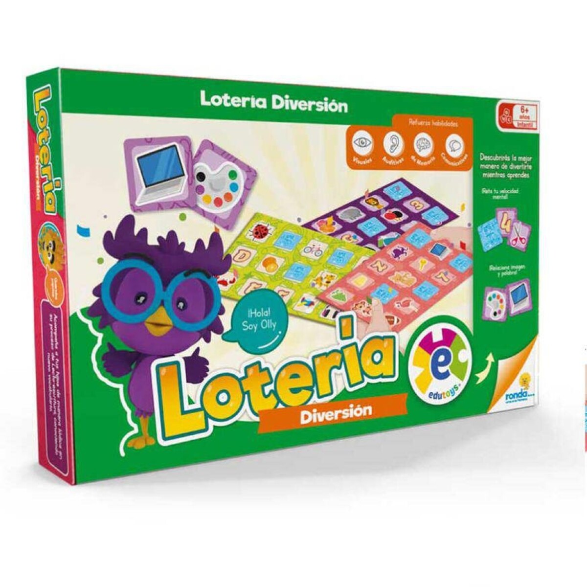 JUEGO EDUCATIVO RONDA LOTERÍA DIVERSIÓN 