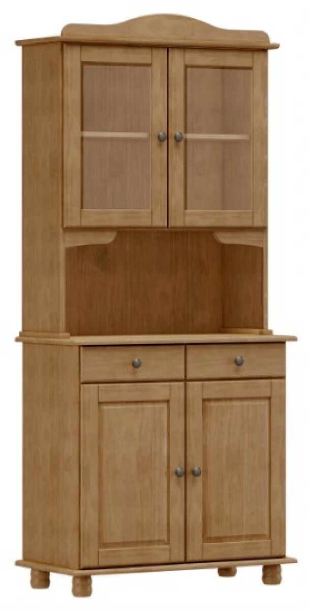 Vitrina Rubí – 2+2 Puertas Color Freijo 