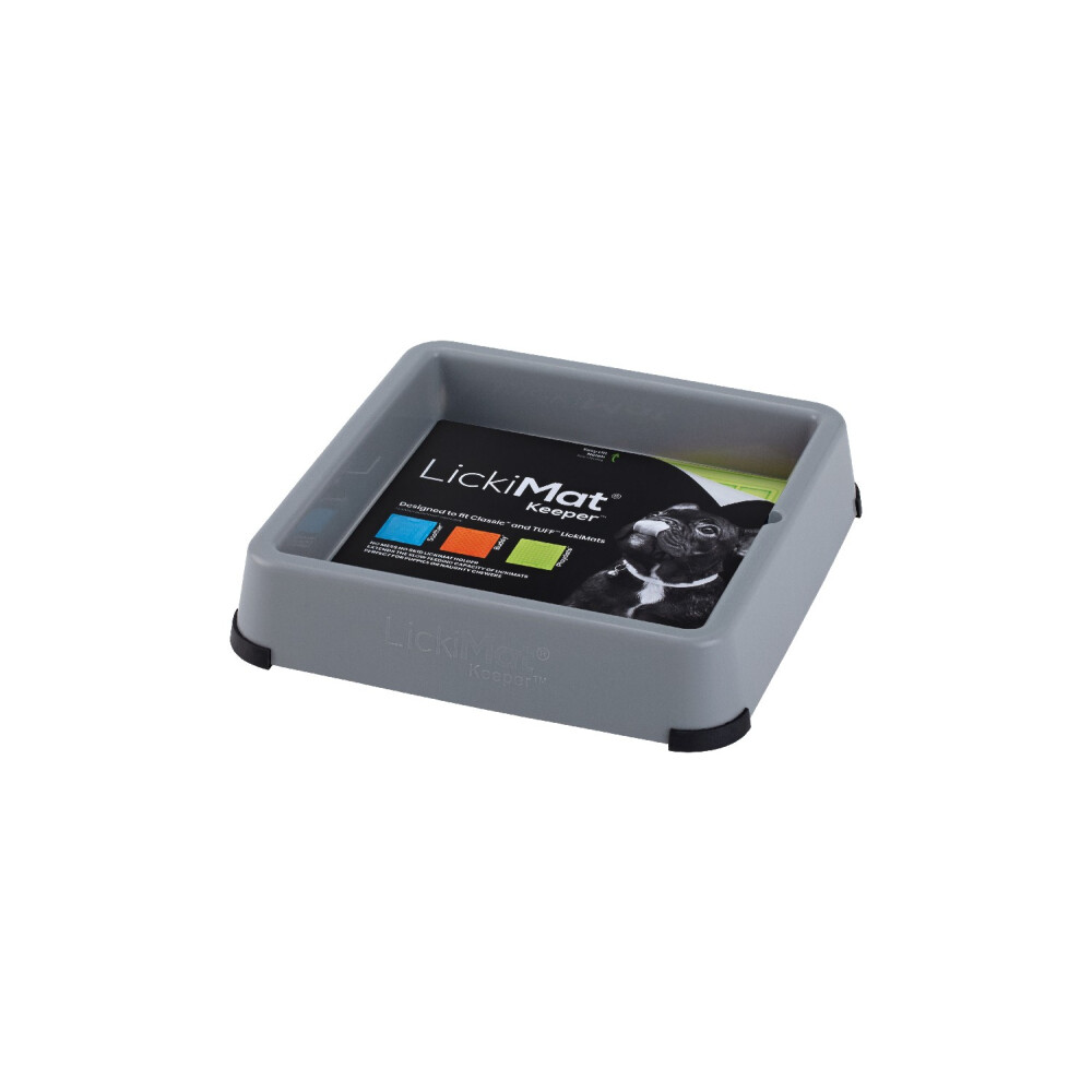 LICKIMAT KEEPER PARA PERROS GRIS LICKIMAT KEEPER PARA PERROS GRIS