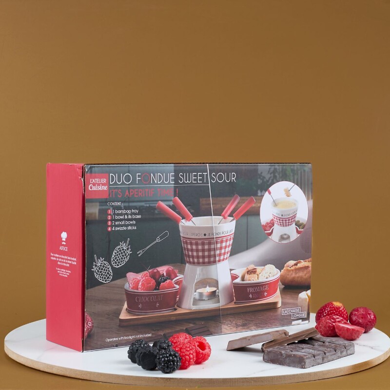Kit de Fondue de porcelana Le Estudio Kit De Fondue De Porcelana Le Estudio
