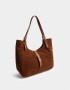 Saca Cartera Saca Corderoy Chocolate - Marron Chocolate