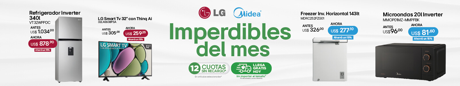 Los Imperdibles del Mes - LG en La Tentacion