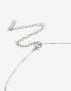 Collares Cortos Metal Collar De Cadena Acero - Plateado