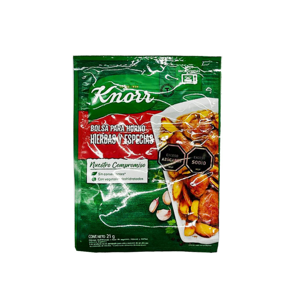 Sazon KNORR Bolsas para Horno (Unidad) - Hierbas y Especias 