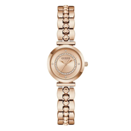 Reloj GUESS LEENA Acero Oro Rosa Esfera 27mm 0