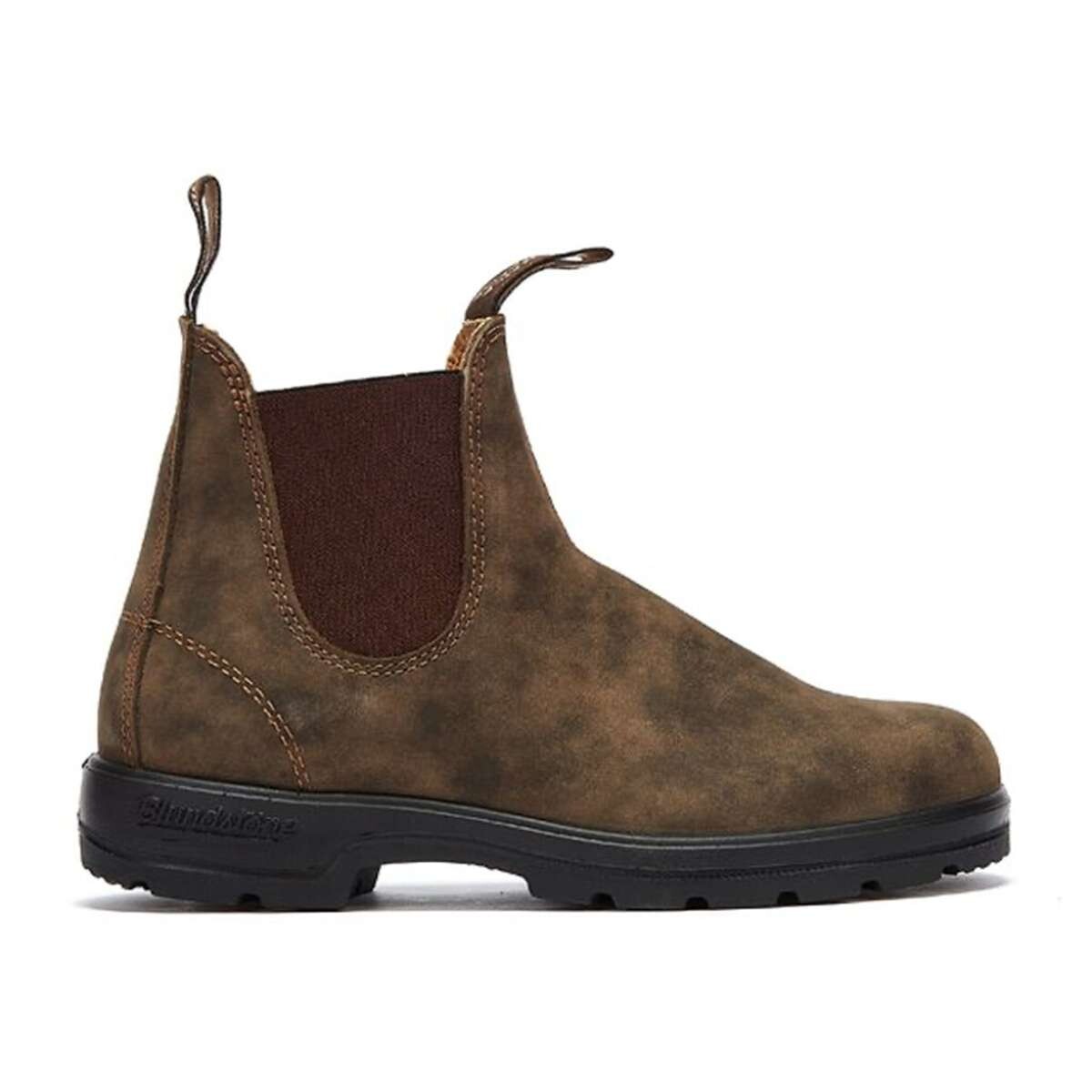 Botas Blundstone Elastic Side V Cut - Brown 