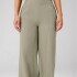 Pantalón Downtown Wide Leg Pant Mujer Seagrass