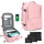 Mochila Viaje Carry On Impermeable Laptop Ejecutiva Rosa