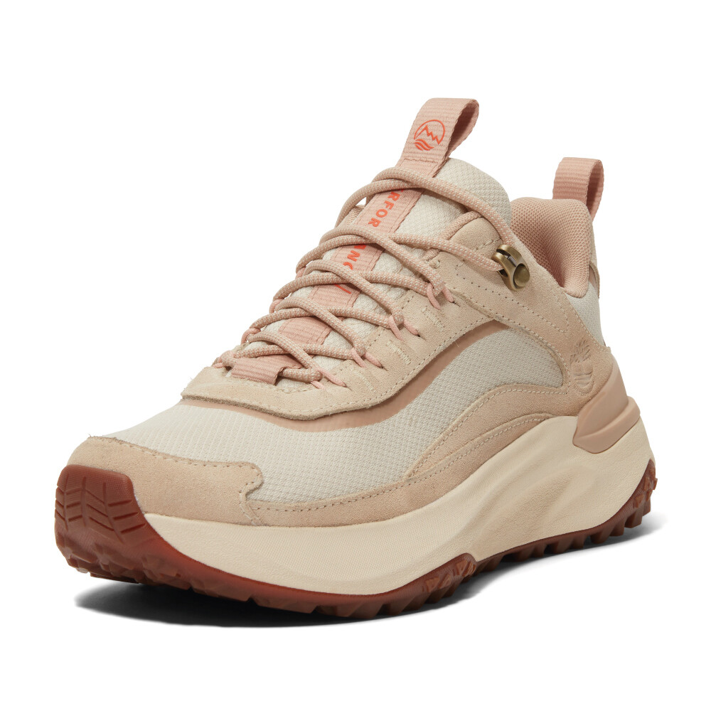Zapatillas Low Lace Up Waterproof Mujer Natural Mesh