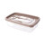 Recipiente Rectangular 620ml BEIGE