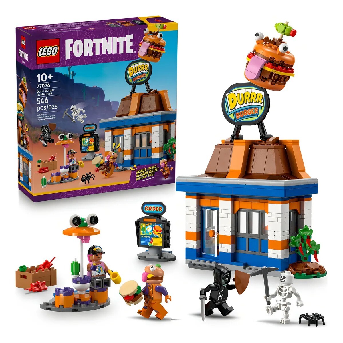 LEGO® Fortnite® Restaurante Durrr Burger (77076) 