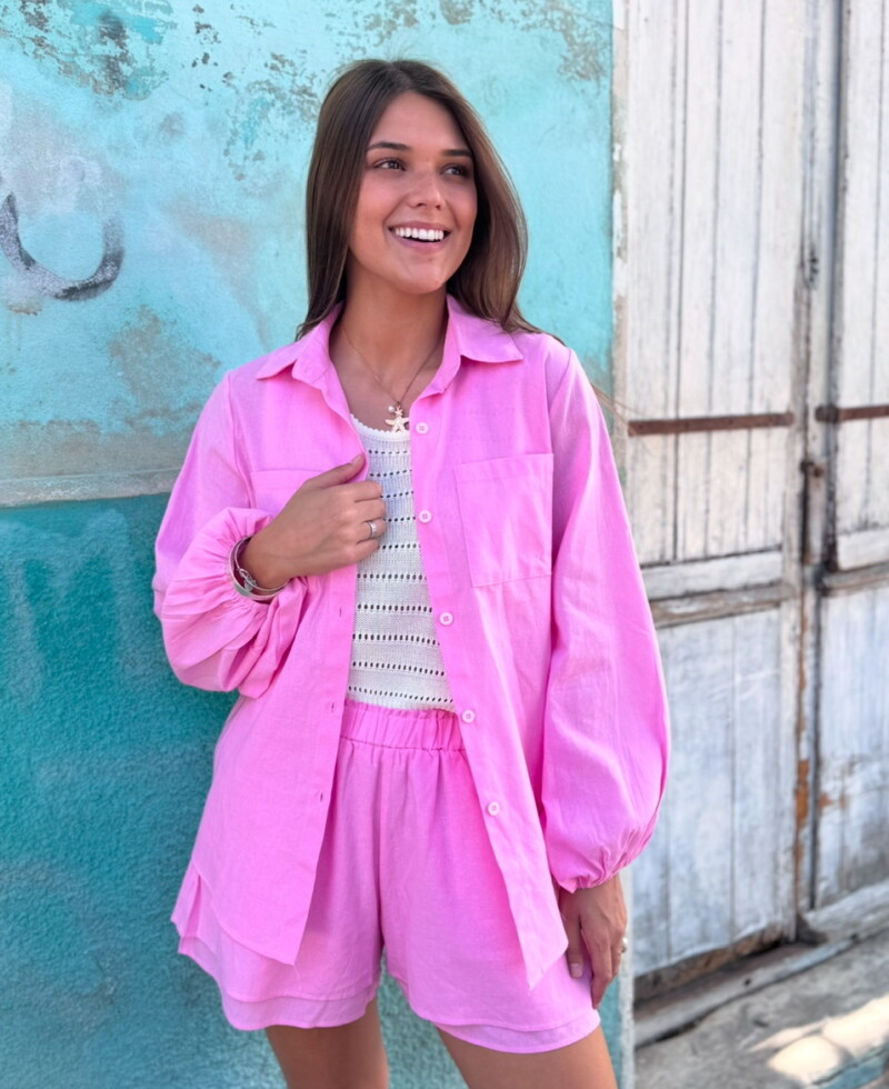 Conjunto Serena rosa