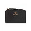 Small Leather Good Lockup 9 Slg Small Zip Around Black