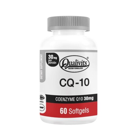 COENZIMA Q10 CQ-10 30 MG 60 TAB - QUALIVITS COENZIMA Q10 CQ-10 30 MG 60 TAB - QUALIVITS