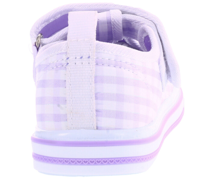 Guillerminas de Niña MINI Miss Carol MUM con tela a cuadros Lila