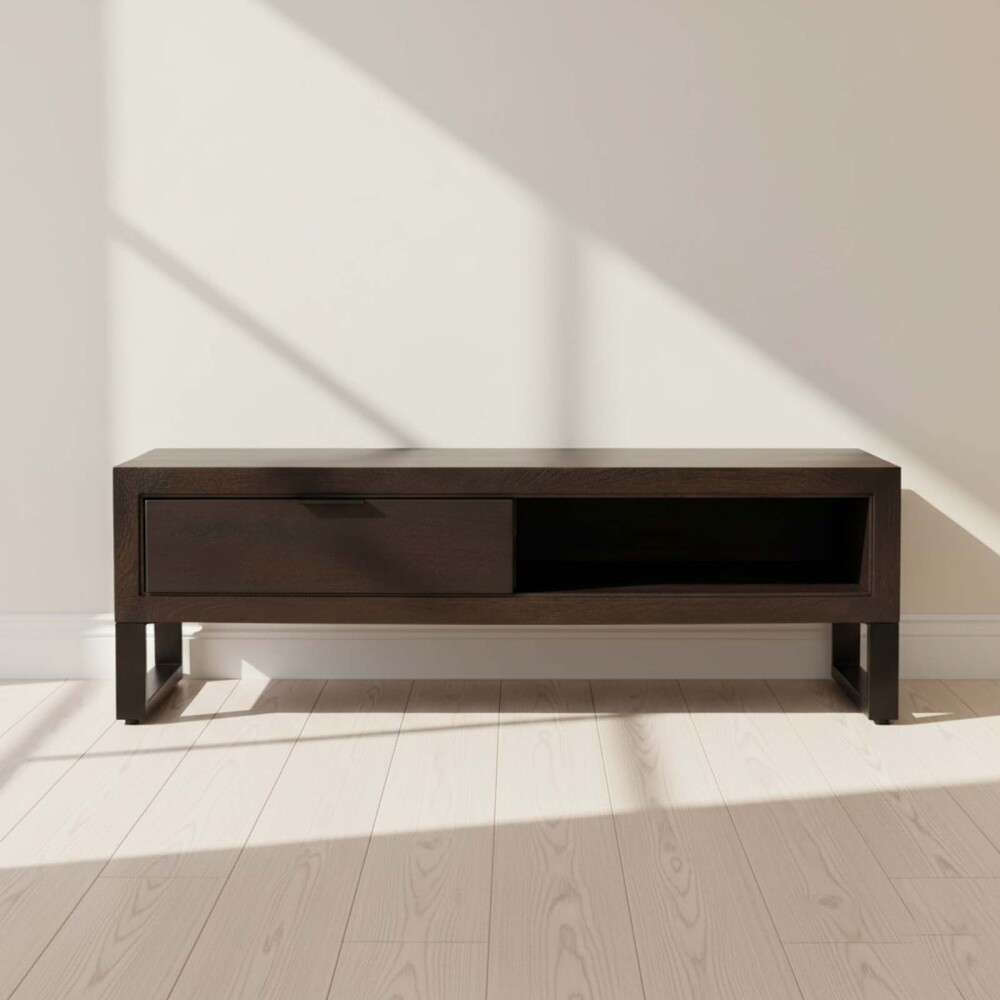 MESA RATONA MADERA-DE-MANGO MARRON DELTA CASTAÑO