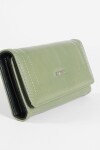 Billetera flap grande verde