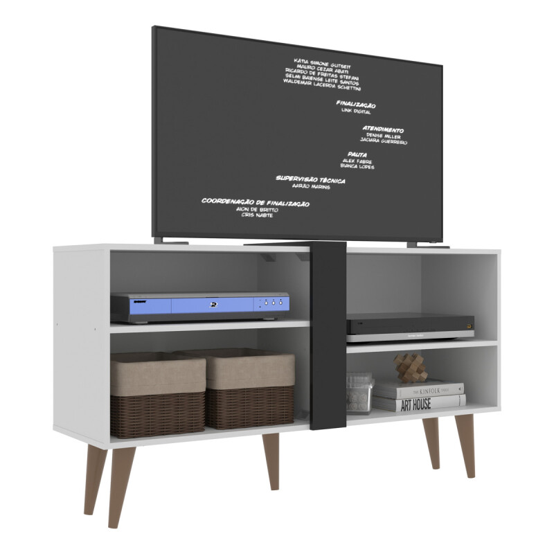 Rack Mesa Tv Lcd 42'' Mdp Living Modular Valencia Estantes Rack Mesa Tv Lcd 42'' Mdp Living Modular Valencia Estantes